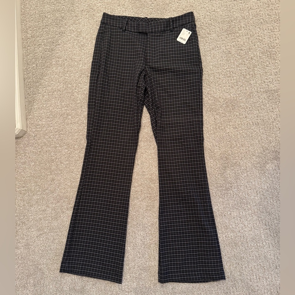 Free people plaid trousers